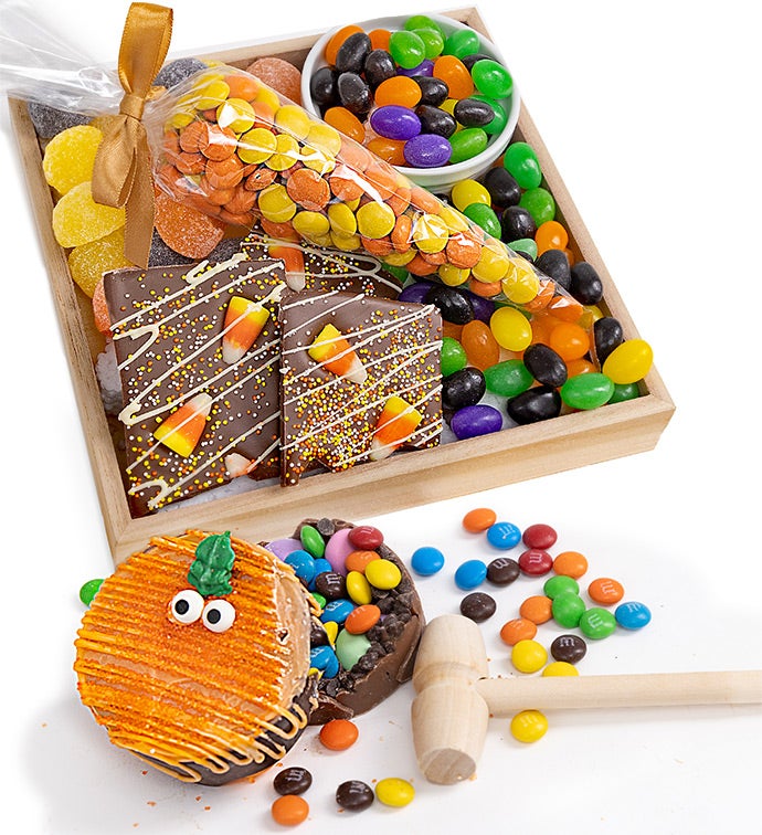 Fall Pumpkin Belgian Breakable Treat Sampler